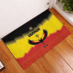 Uganda Football Rubber Doormat Go Champions - African Pride