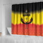 Uganda Football Shower Curtain Go Champions - African Pride