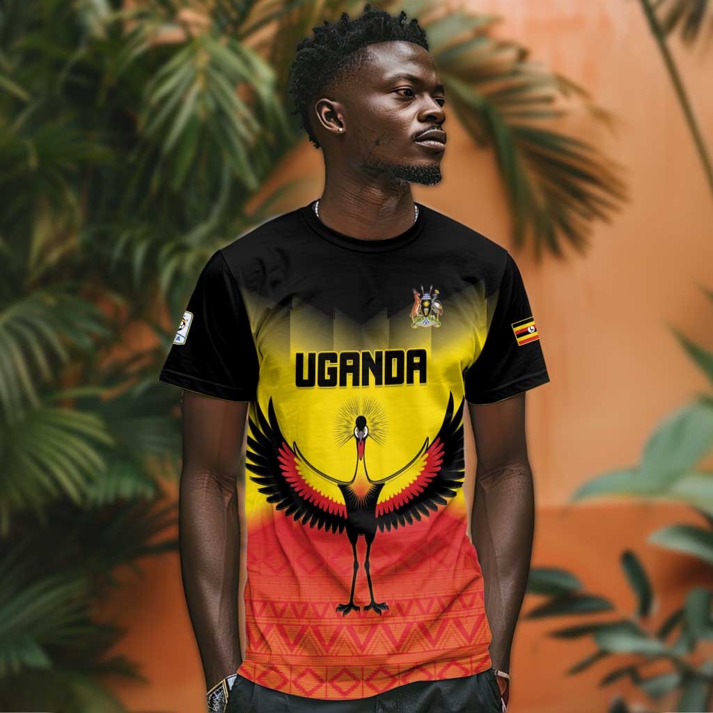 Uganda Football Custom T shirt Go Champions - African Pride