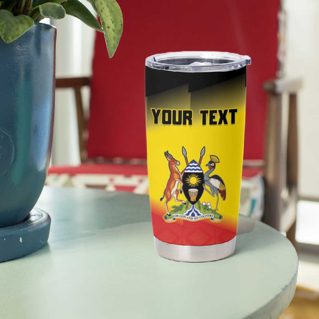 Uganda Football Custom Tumbler Cup Go Champions - African Pride