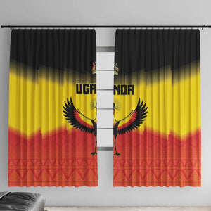 Uganda Football Window Curtain Go Champions - African Pride
