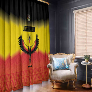 Uganda Football Window Curtain Go Champions - African Pride
