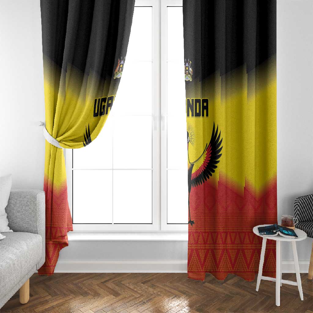 Uganda Football Window Curtain Go Champions - African Pride