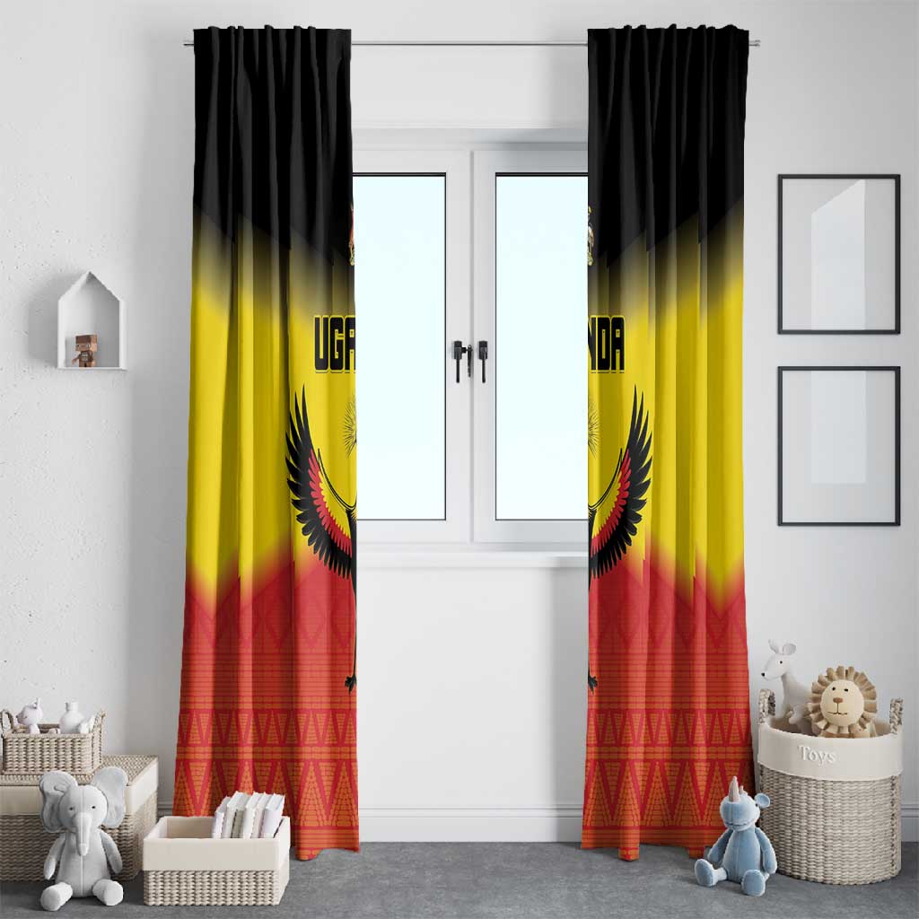 Uganda Football Window Curtain Go Champions - African Pride