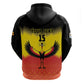 Uganda Football Custom Zip Hoodie Go Champions - African Pride