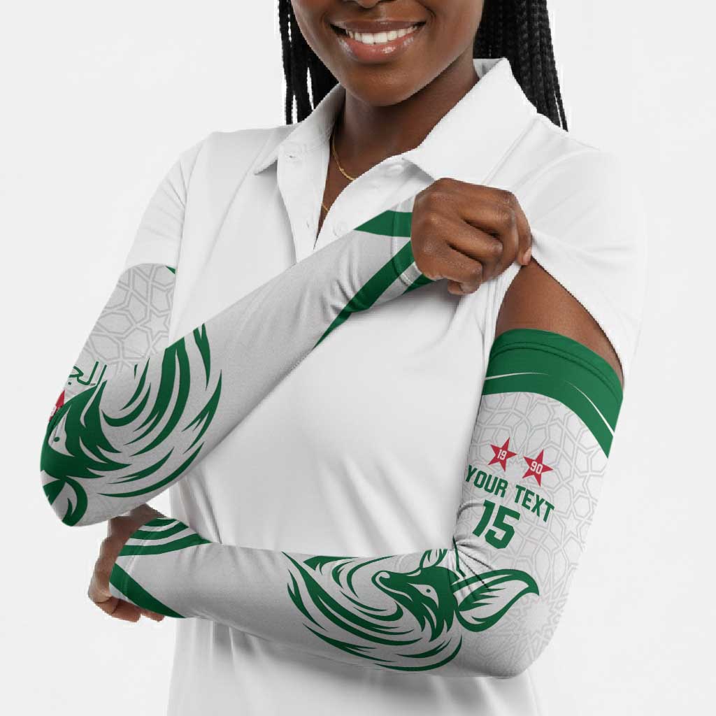 Custom Algeria Football Arm Sleeves Go Fennecs Go