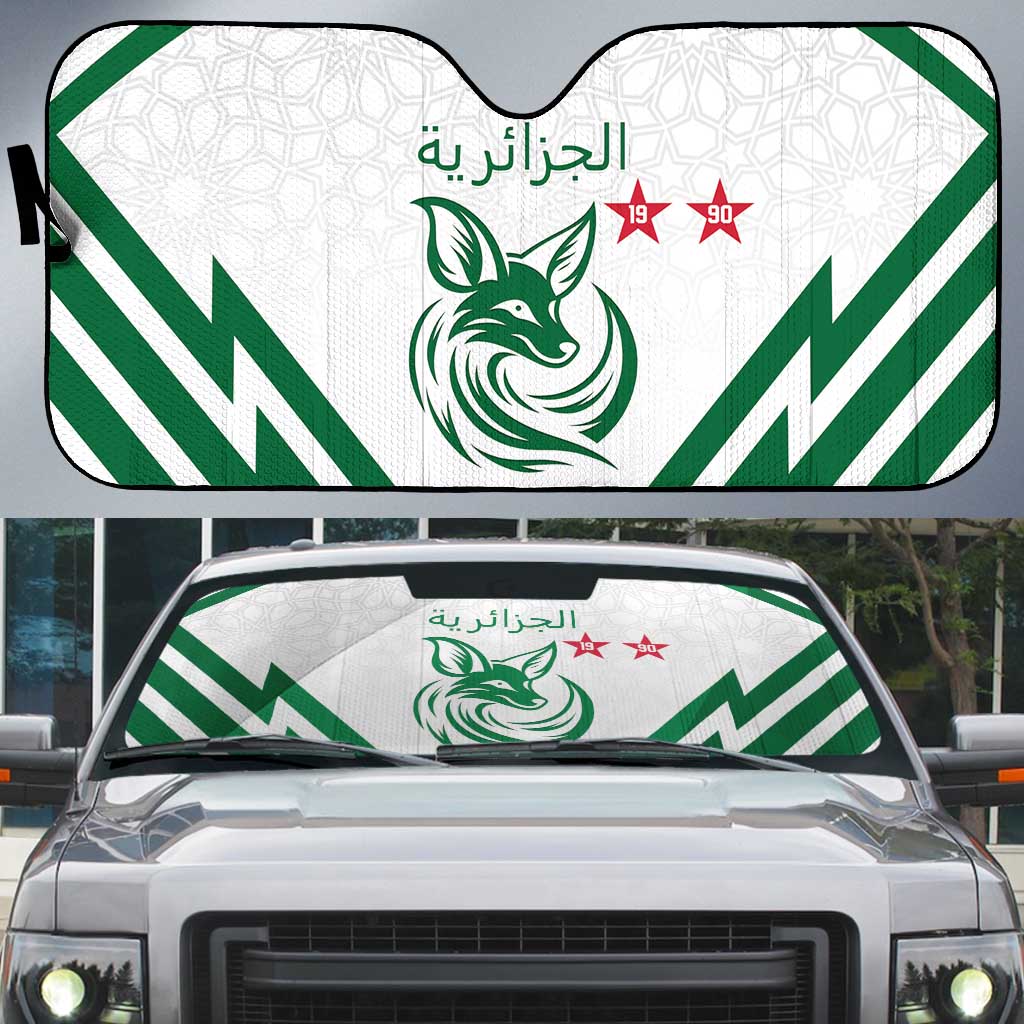 Algeria Football Auto Sun Shade Go Fennecs Go