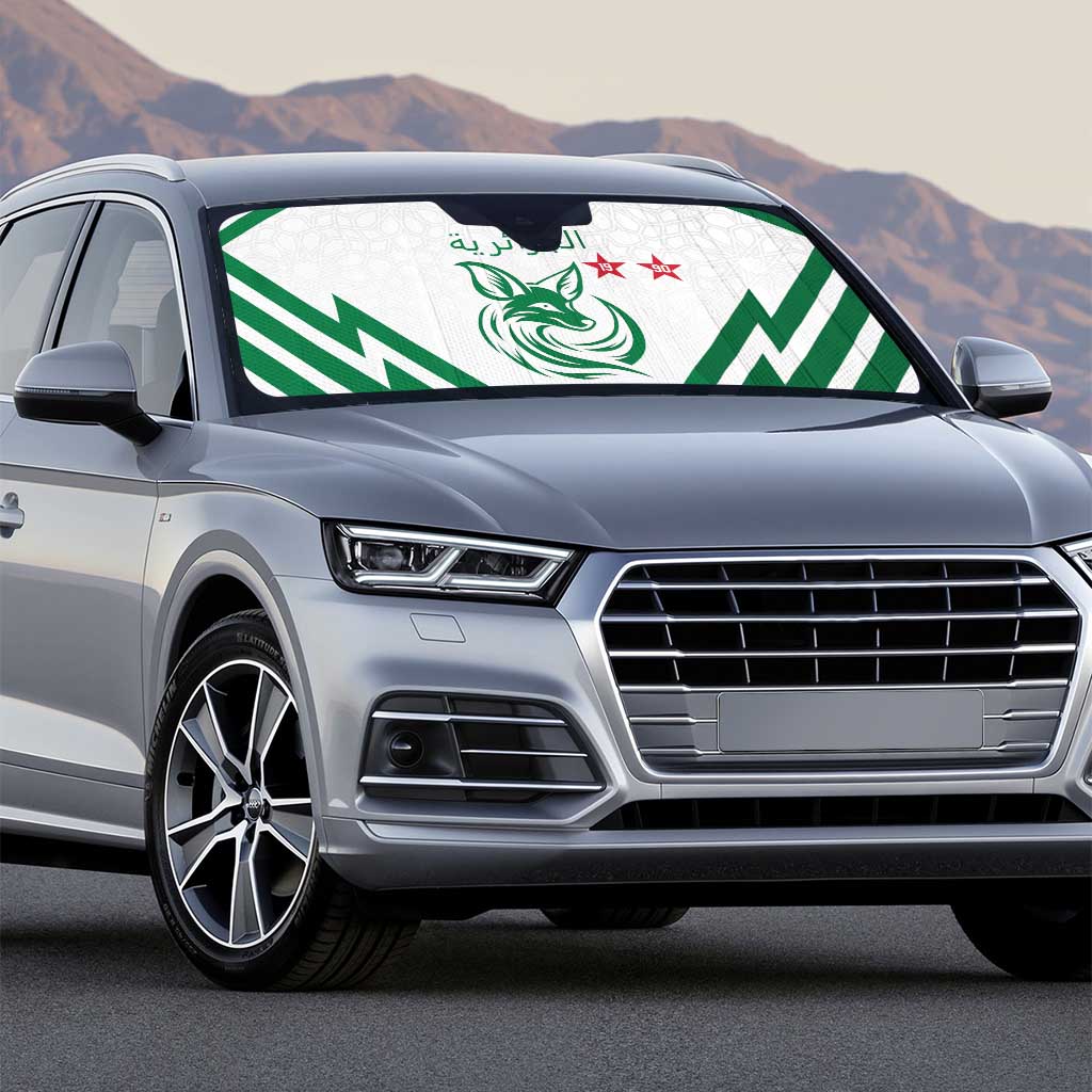 Algeria Football Auto Sun Shade Go Fennecs Go