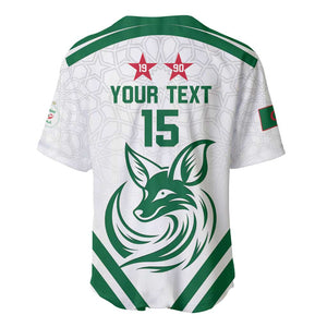 Algeria Football Custom Baseball Jersey Go Champions - African Pride