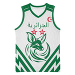 Algeria Football Custom Basketball Jersey Go Champions - African Pride