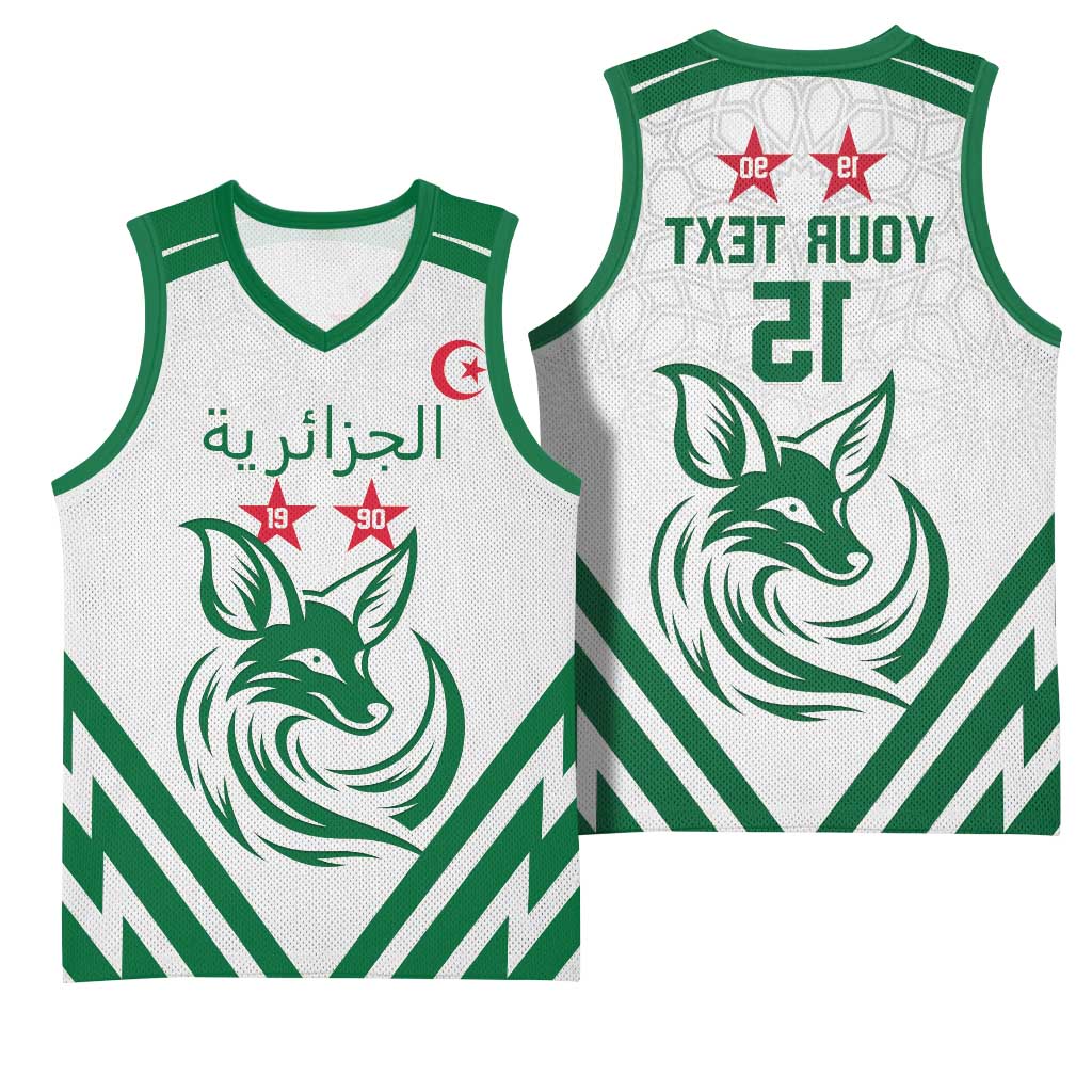 Algeria Football Custom Basketball Jersey Go Champions - African Pride