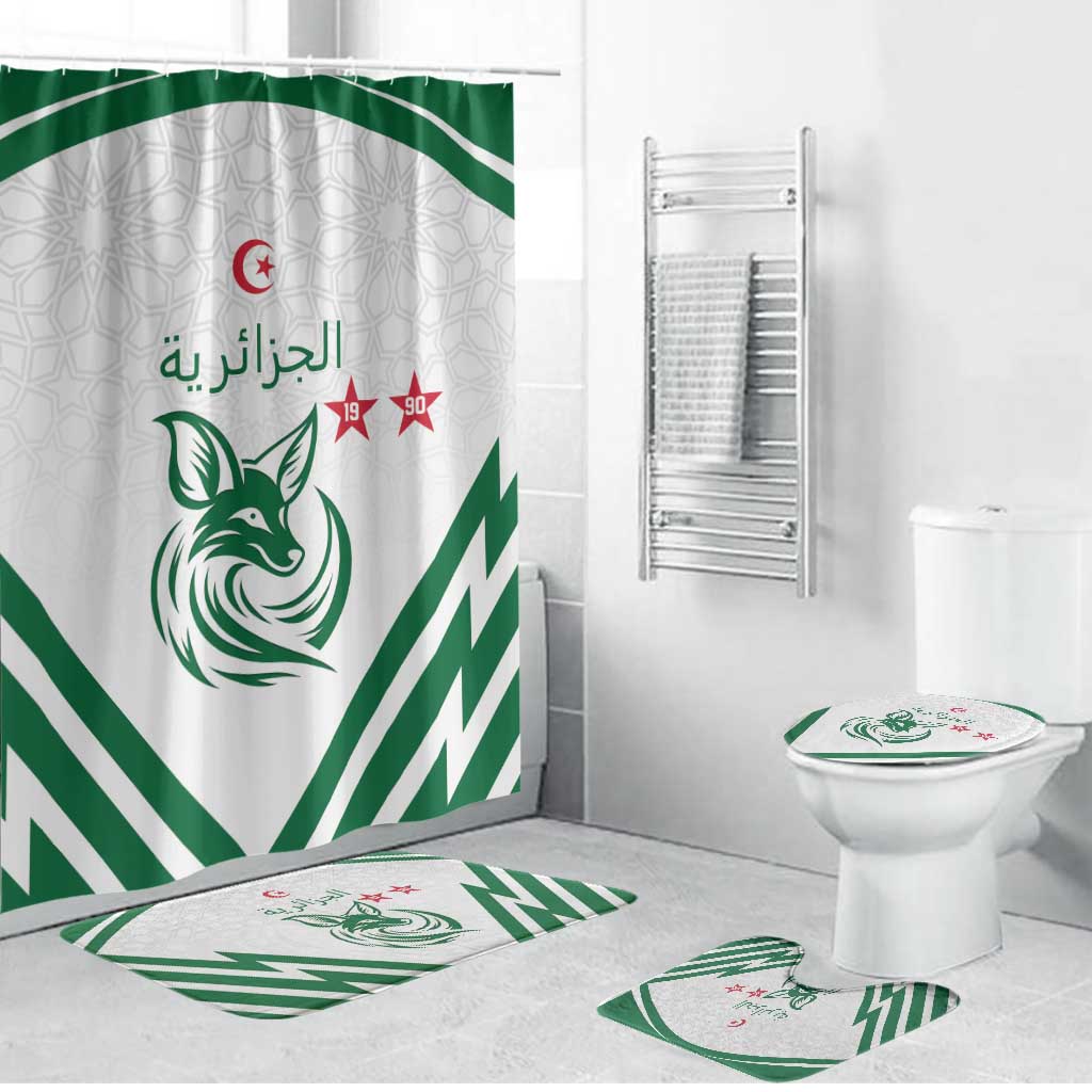 Algeria Football Bathroom Set Go Fennecs Go