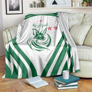 Algeria Football Blanket Go Champions - African Pride