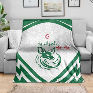 Algeria Football Blanket Go Champions - African Pride