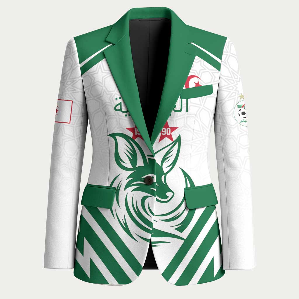 Custom Algeria Football Blazer Go Fennecs Go