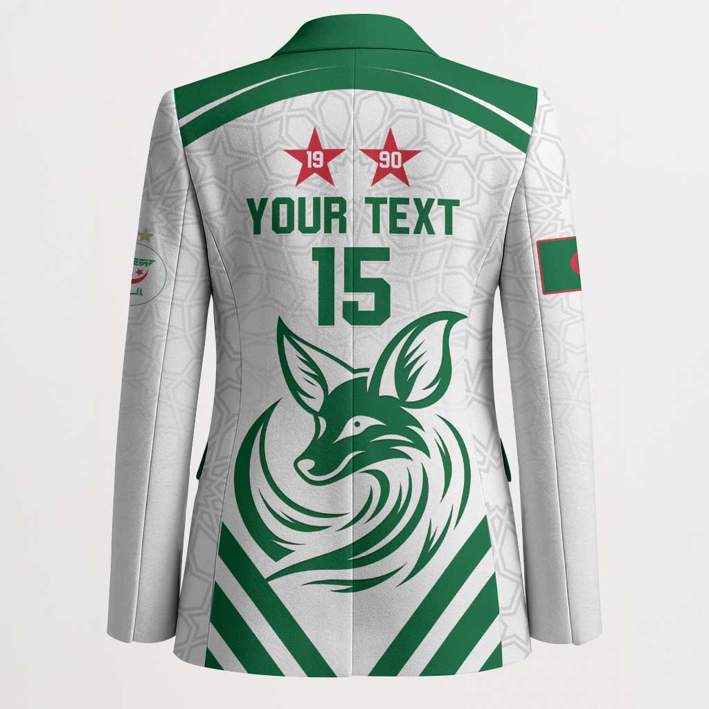 Custom Algeria Football Blazer Go Fennecs Go