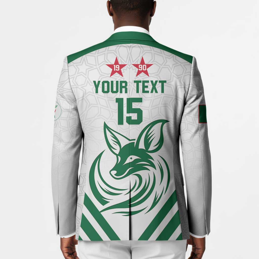 Custom Algeria Football Blazer Go Fennecs Go