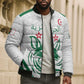Custom Algeria Football Bomber Puffer Jacket Go Fennecs Go