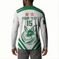 Custom Algeria Football Button Sweatshirt Go Fennecs Go
