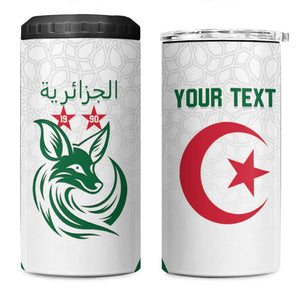 Algeria Football Custom 4 in 1 Can Cooler Tumbler Go Champions - African Pride