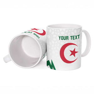 Custom Algeria Football Ceramic Mug Go Fennecs Go