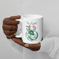 Custom Algeria Football Ceramic Mug Go Fennecs Go