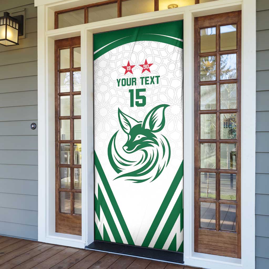 Custom Algeria Football Door Cover Go Fennecs Go