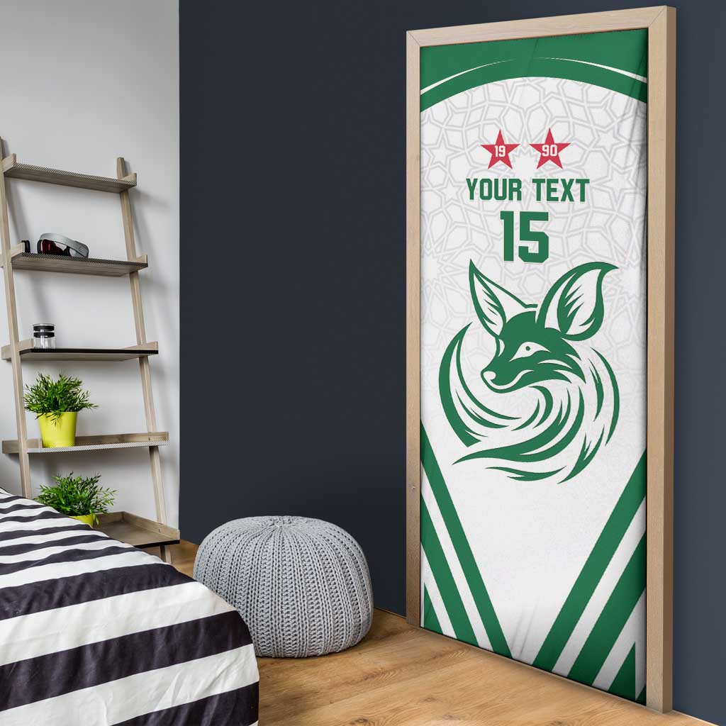 Custom Algeria Football Door Cover Go Fennecs Go