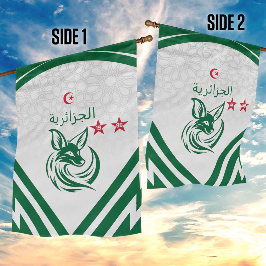 Algeria Football Garden Flag Go Champions - African Pride