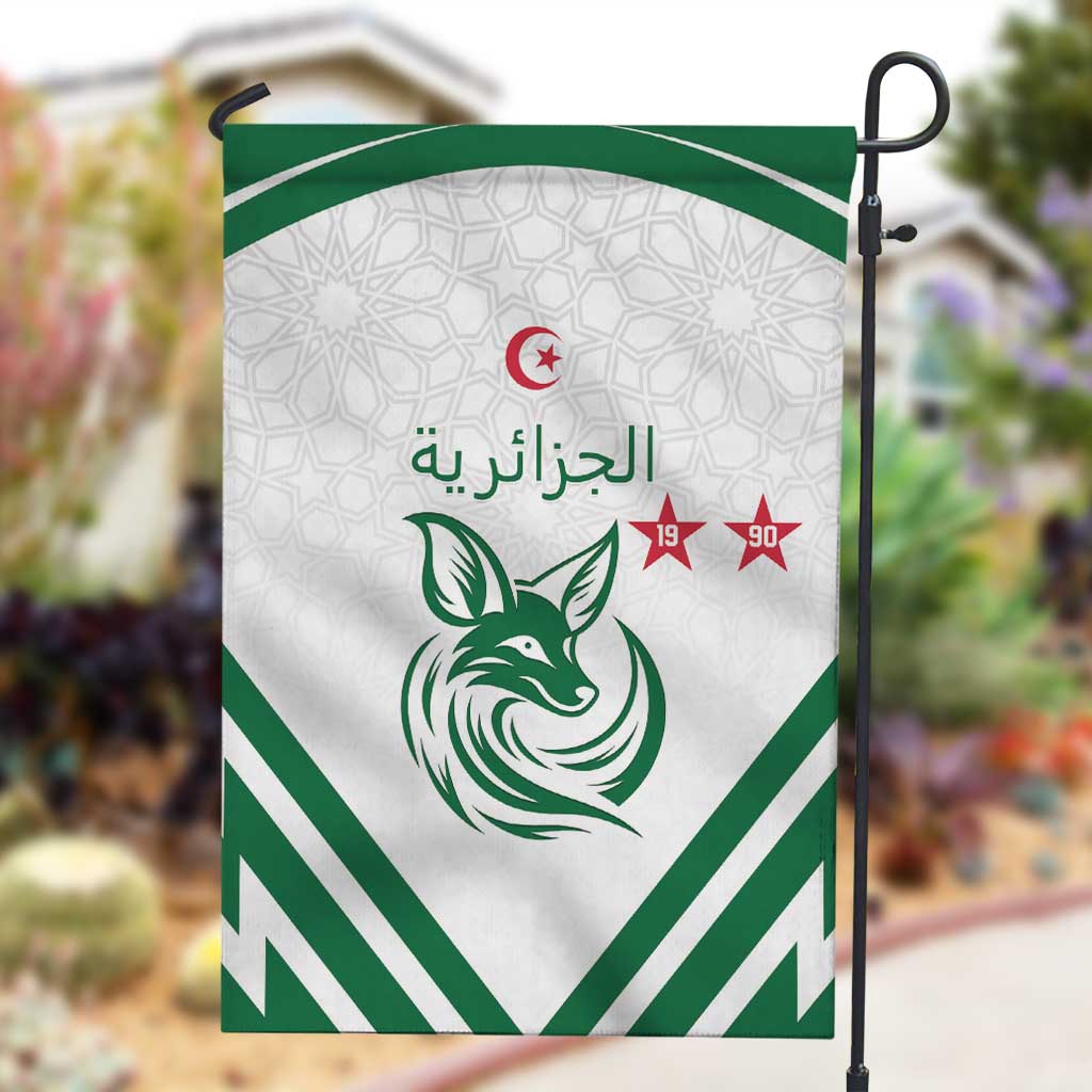 Algeria Football Garden Flag Go Champions - African Pride