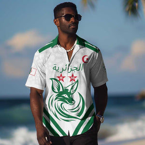 Algeria Football Custom Hawaiian Shirt Go Champions - African Pride