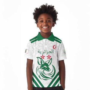 Algeria Football Custom Kid Polo Shirt Go Champions - African Pride