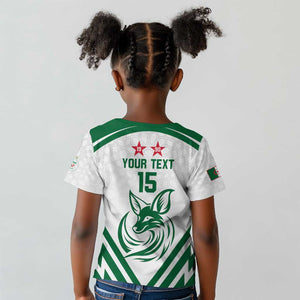 Algeria Football Custom Kid T shirt Go Champions - African Pride