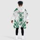 Algeria Football Custom Kid Wearable Blanket Hoodie Go Champions - African Pride