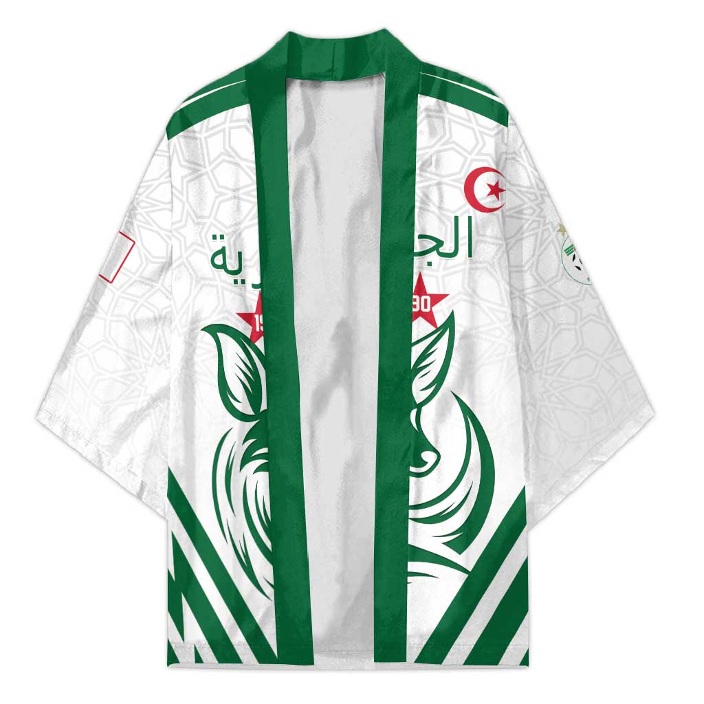 Custom Algeria Football Kimono Go Fennecs Go