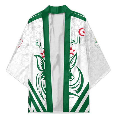 Custom Algeria Football Kimono Go Fennecs Go