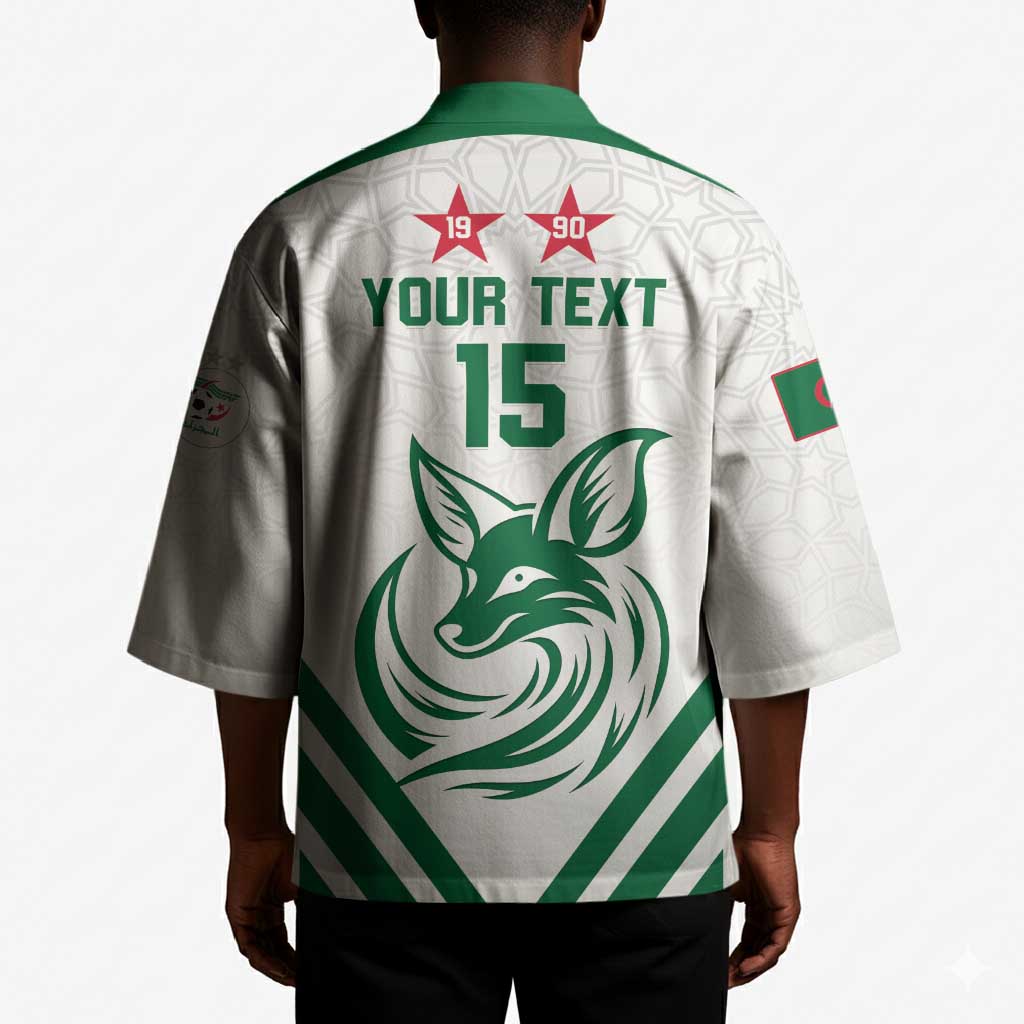 Custom Algeria Football Kimono Go Fennecs Go