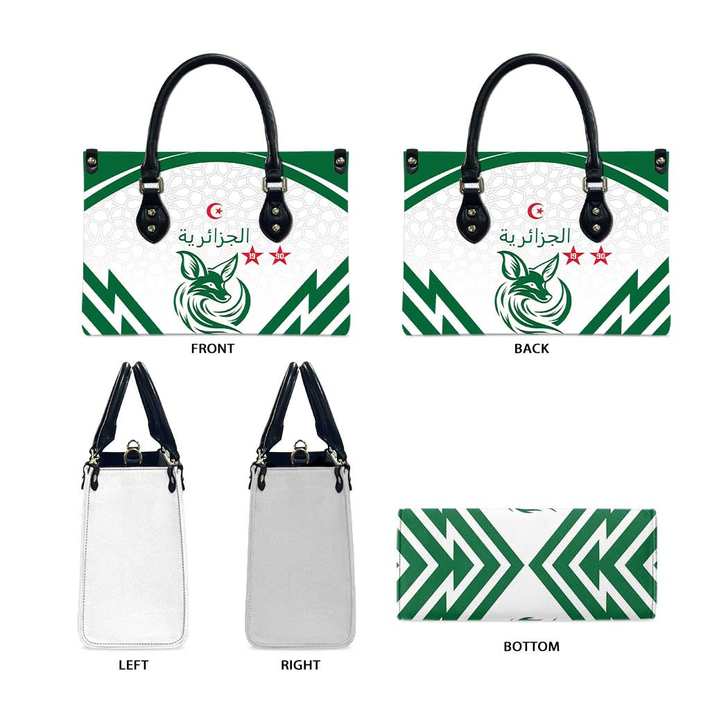Algeria Football Leather Bag Go Fennecs Go
