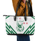 Algeria Football Leather Tote Bag Go Champions - African Pride