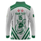 Algeria Football Custom Long Sleeve Polo Shirt Go Champions - African Pride