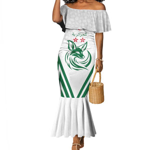 Algeria Football Custom Mermaid Dress Go Champions - African Pride