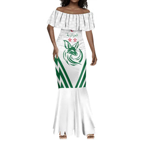 Algeria Football Custom Mermaid Dress Go Champions - African Pride