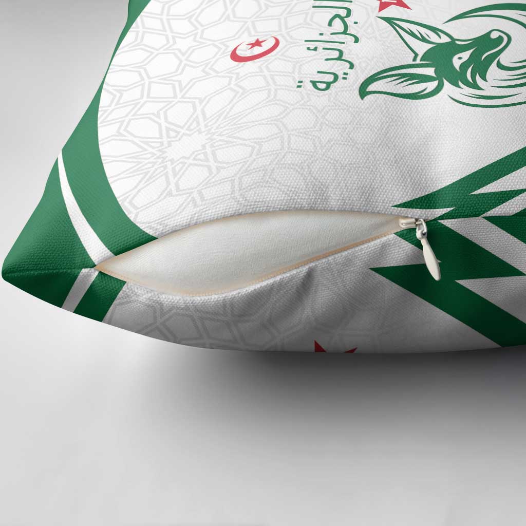 Algeria Football Pillow Cover Go Fennecs Go