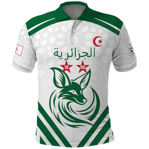 Algeria Football Custom Polo Shirt Go Champions - African Pride