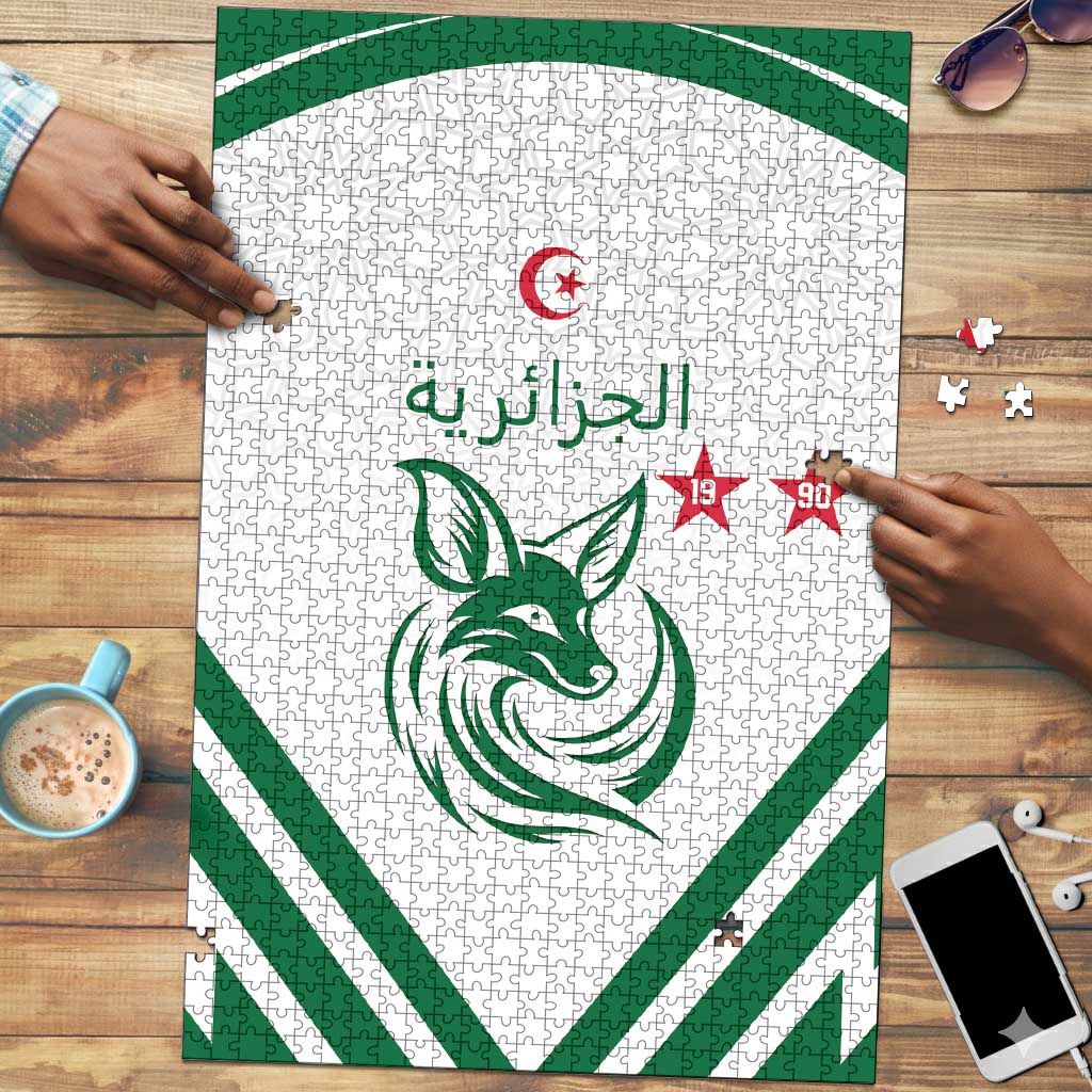 Algeria Football Puzzle Go Fennecs Go