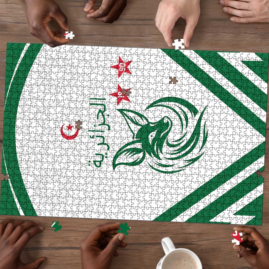 Algeria Football Puzzle Go Fennecs Go