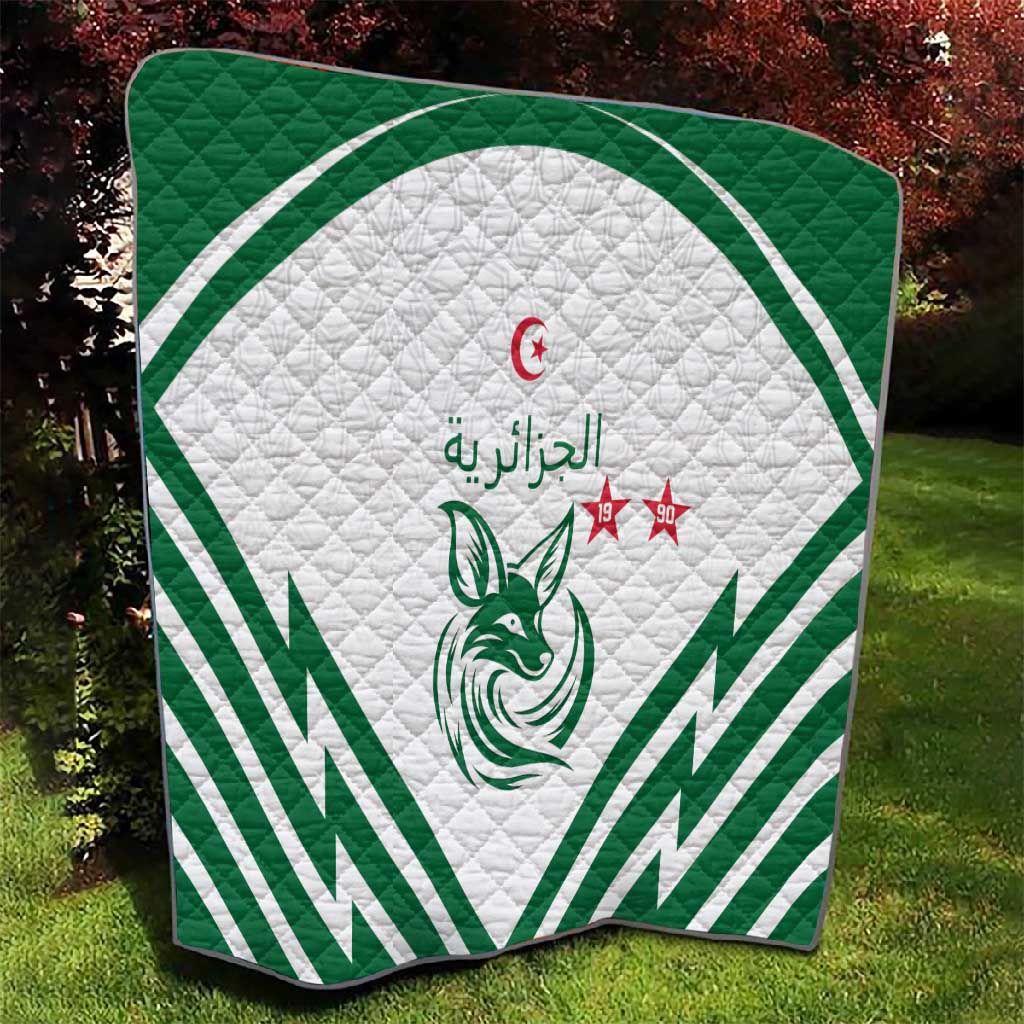 Algeria Football Quilt Go Champions - African Pride