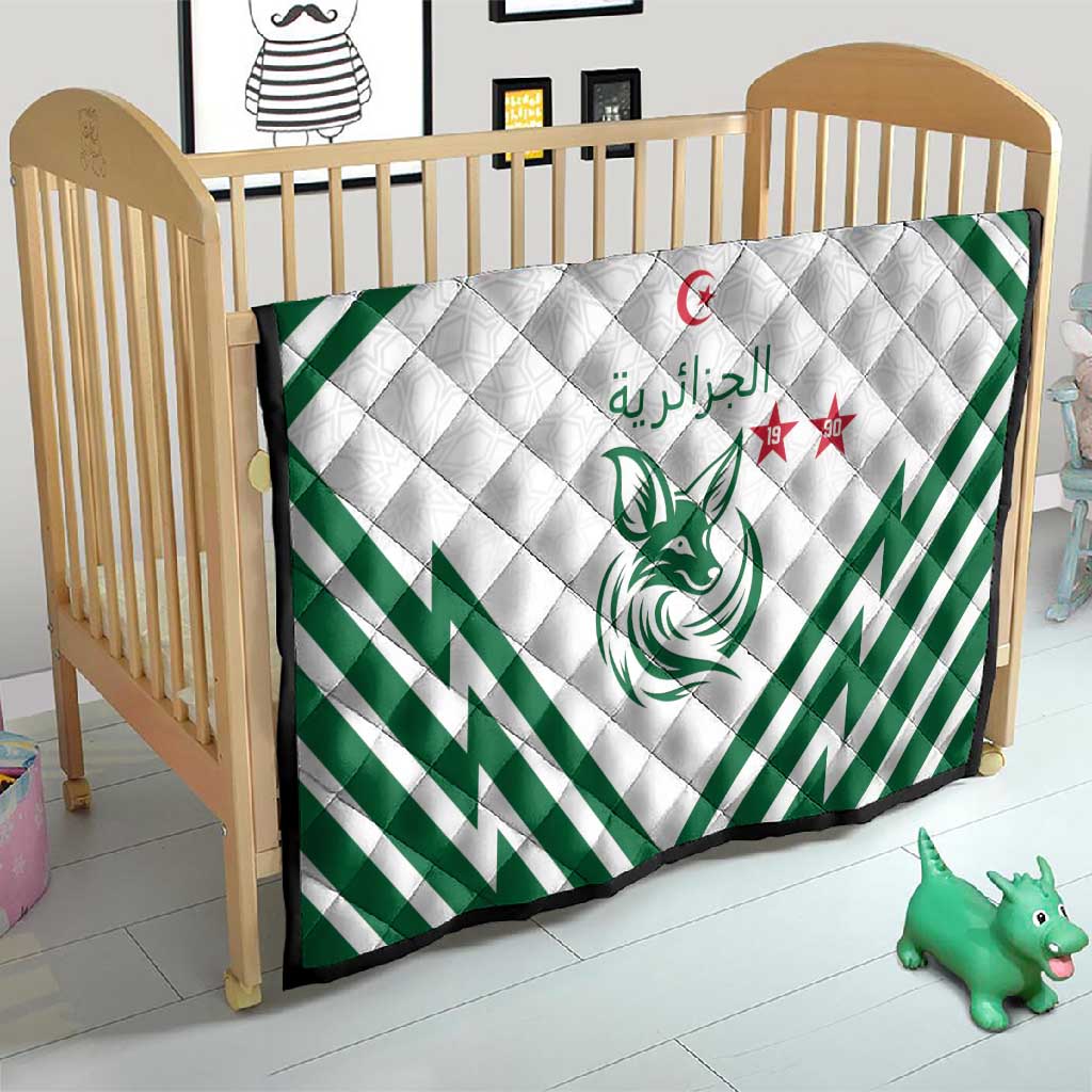 Algeria Football Quilt Go Champions - African Pride