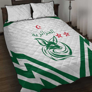 Algeria Football Quilt Bed Set Go Champions - African Pride