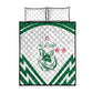 Algeria Football Quilt Bed Set Go Champions - African Pride